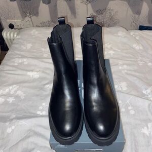 Boohoo Black Ankle Boots for Women